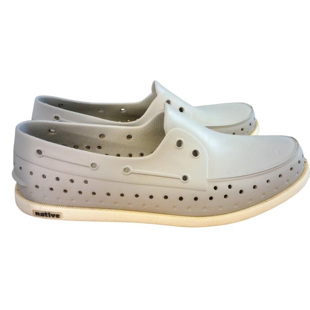 Native Slip‎ On Sneakers/Water Shoes Gray Men's 13